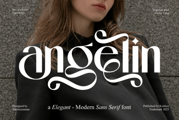 Angelin: The Modern Sans Serif for Effortless Elegance