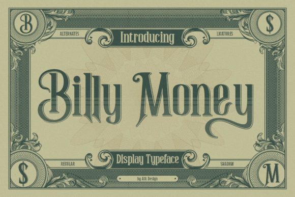 Billy Money: The Victorian Font for Distinctive Branding