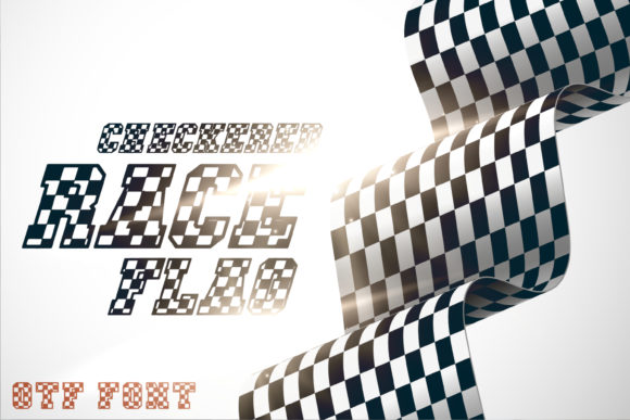Checkered Race: The Display Font for High-Speed Design