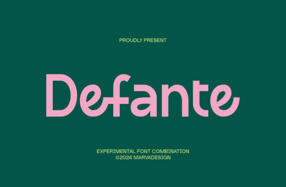 Defante: The Modern Sans Serif with a Human Touch