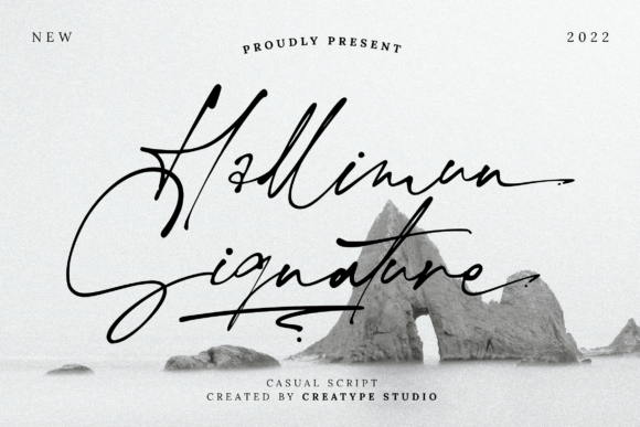 Hallimun Signature: A Typeface for Authentic Branding