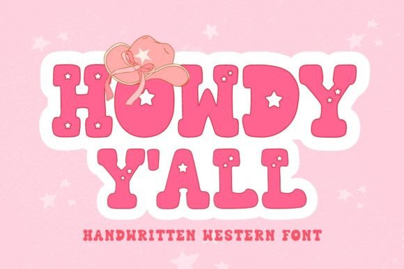 Howdy Y'all: A Playful Western Serif for Creative Projects