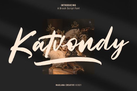 Katvondy Marker Brush Script: Bold, Authentic, and Ready for Your Brand