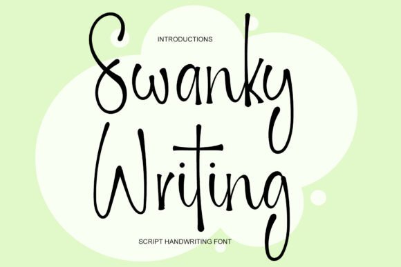 Swanky Writing: Capturing Festive Charm in Your Designs