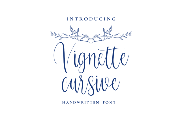 The Timeless Elegance of Vignette Cursive