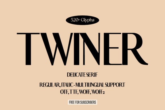 Why Twiner Is the Sans Serif Font Your Brand Needs